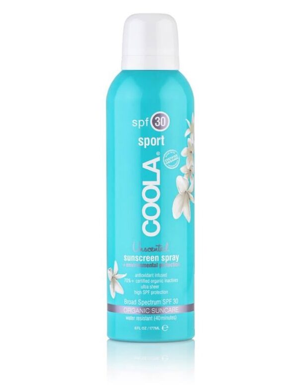 Coola Sport Sunspray spf 30 unscented 180 ml